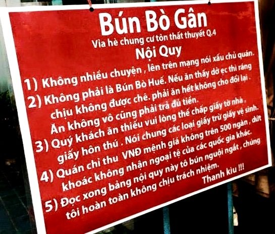 Bún Bò Gân - Bài học xây dựng thương hiệu: Hay không bằng may.